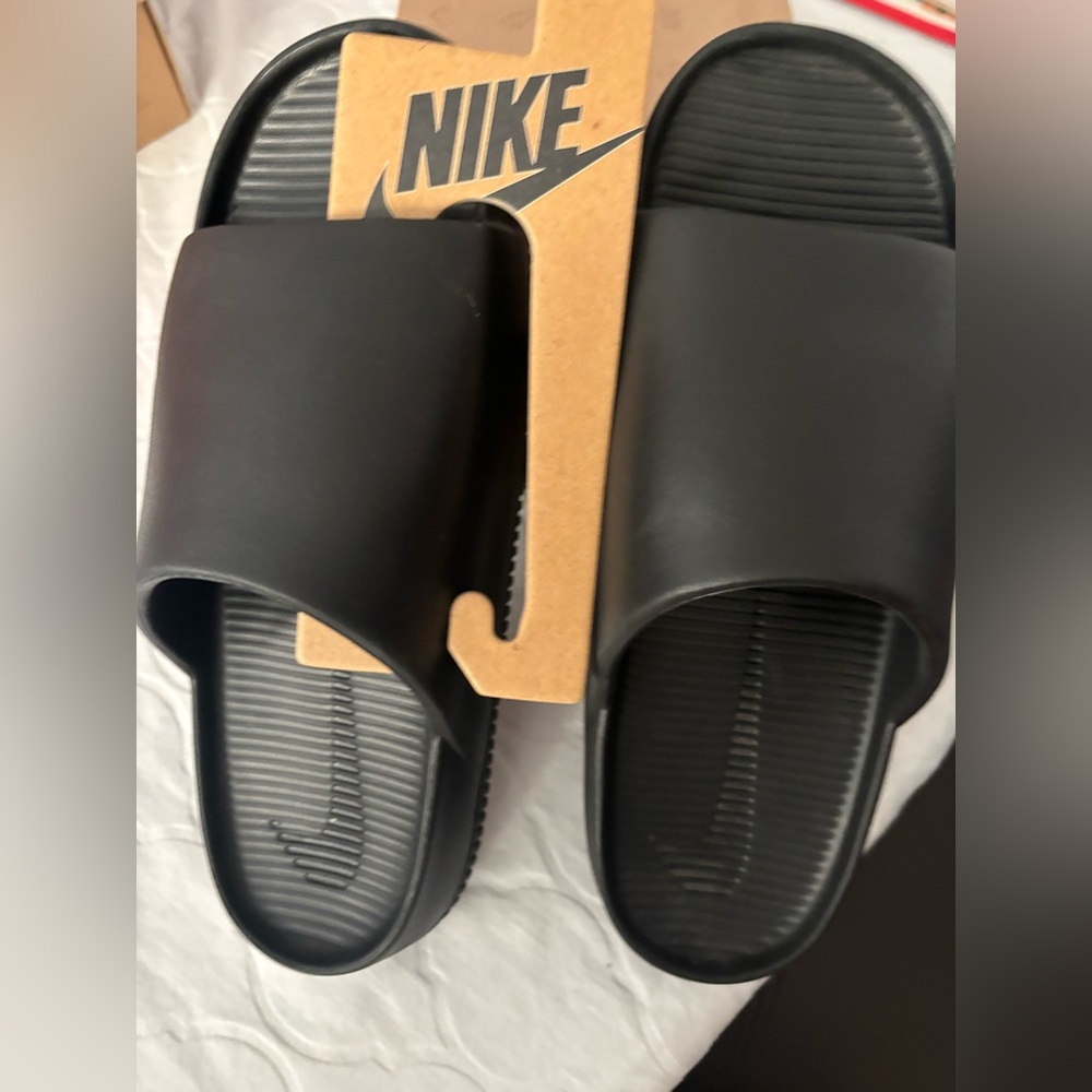 Nike Men's Black Calm Slide Sandals